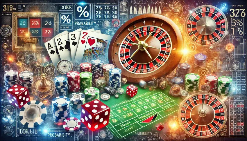 Probabilidades e estratégia de jogos de casino