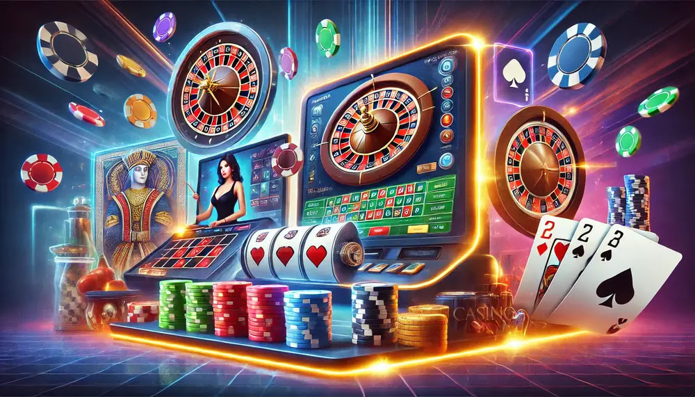 Exciting slots and table games
