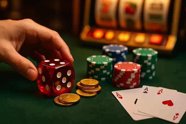 Échange d'argent au casino