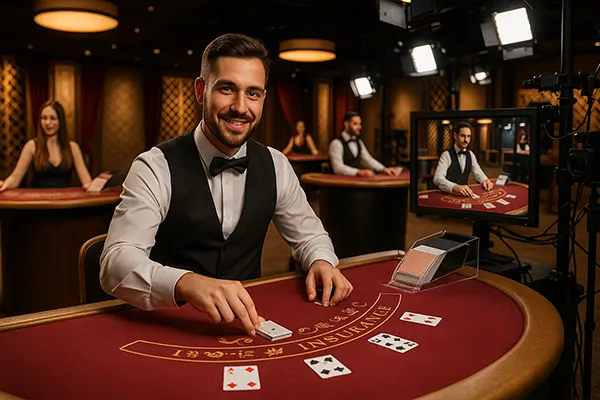 Croupier in tempo reale