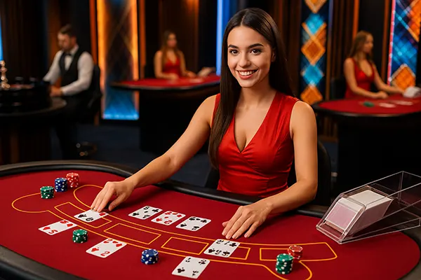 Croupier in tempo reale