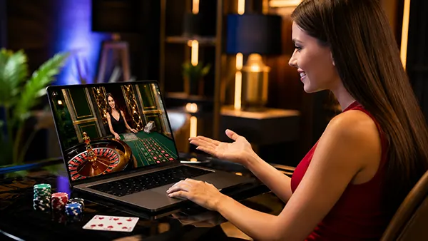 Jogo de blackjack ao vivo